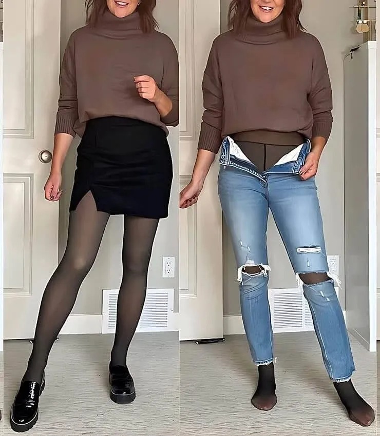 Vista 6 de Medias Termicas Translucidas 220Grs